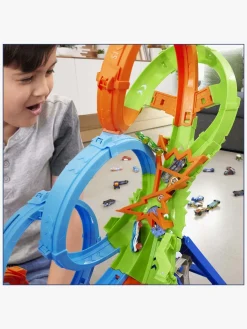 HotWheels Hot Wheels Action 4-Loop Crash Out Racerbane