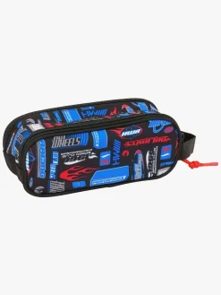 HotWheels Kreativt Legetøj-Hot Wheels Dobbelt Penalhus Challenger