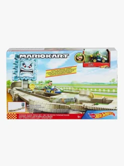 Legetøjsbiler & -Fartøjer|HotWheels Hot Wheels Mario Kart Thwomp Ruins Track Set