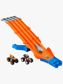 Legetøjsbiler & -Fartøjer|HotWheels Hot Wheels Monster Trucks Racedown Demolition Racerbane