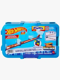 HotWheels Legetøjsbiler & -Fartøjer-Hot Wheels Track Builder Ice Crash Racerbane
