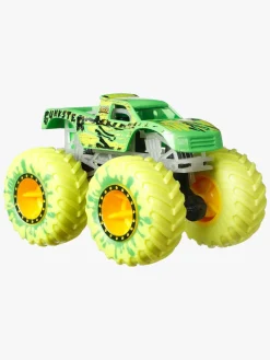HotWheels Legetøjsbiler & -Fartøjer-Monster Trucks Selvlysende Multipack