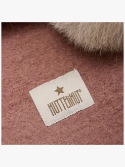 Tilbehør|Uldtøj|Huttelihut Elefanthue i Uld med Pomponer, Burlwood
