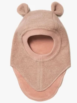 Børn Huttelihut Elefanthue i Uld, Rose Melange