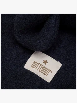 Børn Huttelihut Elefanthue i Uld, Dark Navy