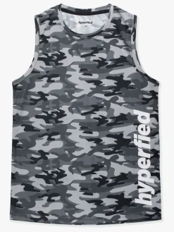 Hyperfied Sportstøj-Bounce Tank Top 3-pak, Black/Camo Black/Koi