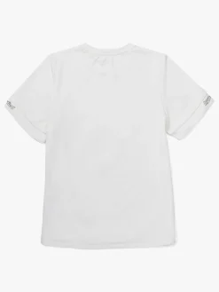 Hyperfied Jersey Knot Logo Top, Snow White