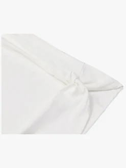 Hyperfied Sportstøj-Jersey Knot Tank Top, Snow White