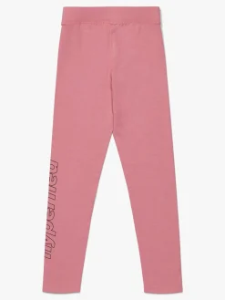 Hyperfied Jersey Logo Tights, Blush