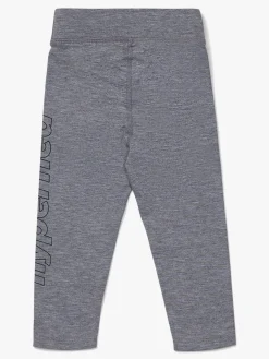 Hyperfied Jersey Logo Tights, Grey Melange