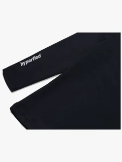Hyperfied Sportstøj-Long Sleeve Logo Top, Anthracite