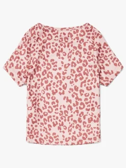 Hyperfied Sportstøj-Short Sleeve Logo Top, Pink Leo