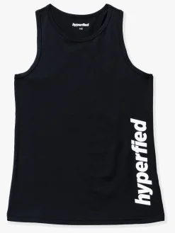 Hyperfied Split Tank Top 3-pak, Black/White/Fairy Tale