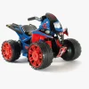 Injusa Elbiler & -Køretøjer-Elbil Quadbike Spiderman, Rød/Blå
