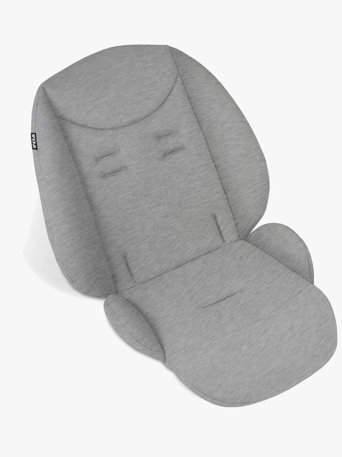 Vogntilbehør|Inovi Memory Foam Klapvognshynde, Grå Melange Grå