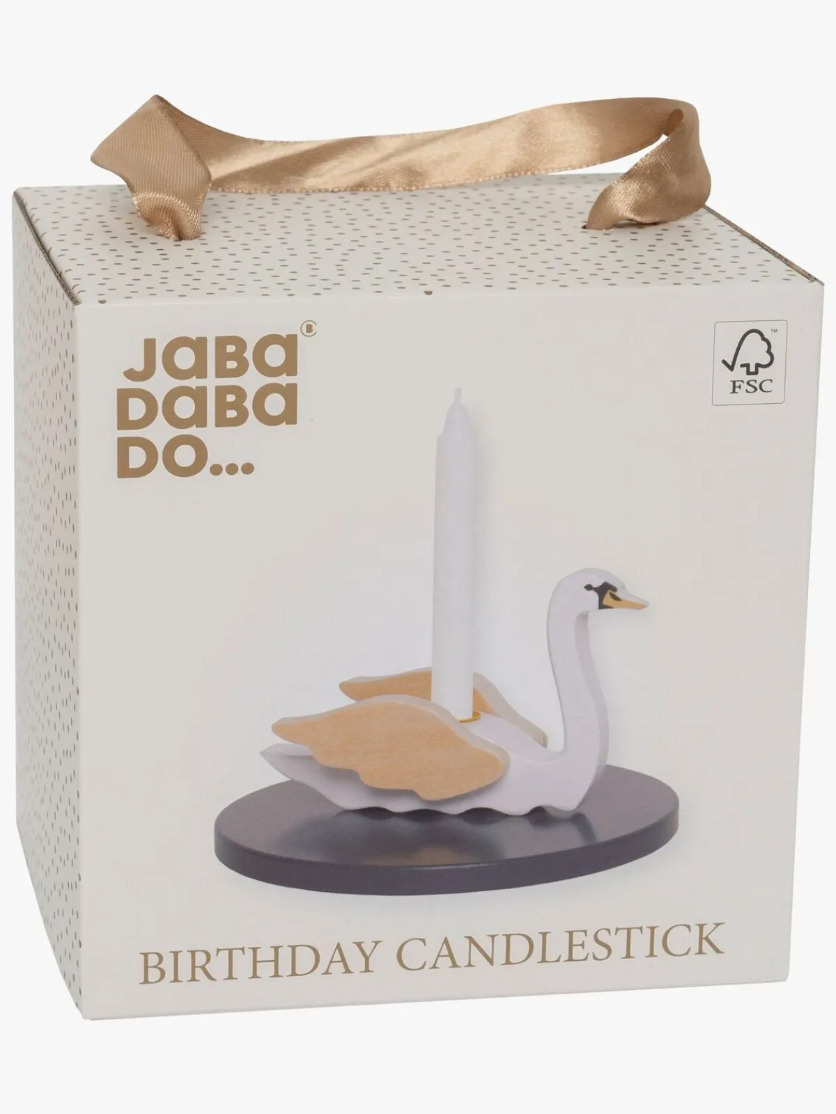 Interiør|JaBaDaBaDo Lysestage Svane, Multi