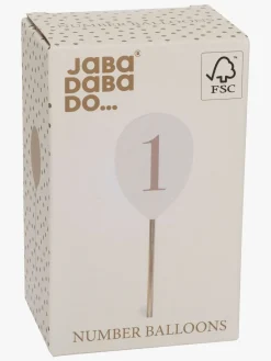 Børn JaBaDaBaDo Talballoner 0-9 til Lysestage, Multi