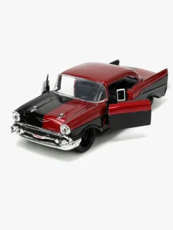 JadaToys Jada Toys DC Comics Bil med Figur Harley Quinn & 1957 Chevy Bel Air 1:32
