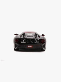 Legetøjsbiler & -Fartøjer|Legetøjsfigurer|JadaToys Jada Toys Spider-Man Bil med Figur Miles Morales 2017 Ford GT 1:2 Sort