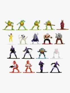 Turtles Jada Toys Nano Figursæt Wave 1 18 Stk.