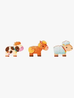 Janod Legetøjsfigurer-Funny Magnets Farm Magnetsæt