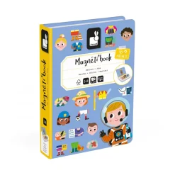 Janod Bøger-Magneti'Book Job Magnetsæt 48 Stk.