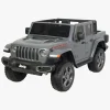 Jeep Elbiler & -Køretøjer-Gladiator Rubicon Elbil, Grå