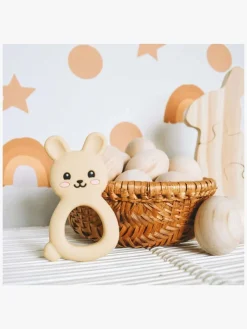 Jellystone Designs  Kanin Bidering Silikone, Hvid