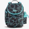 Børn Jeva Hibiscus Rygsæk 18L, Black/Turquise