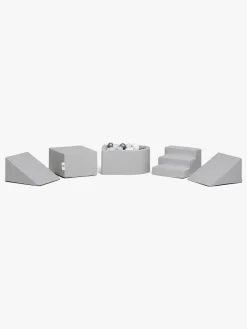 JLY Aktivitetsklodser & Boldbassin, Grey