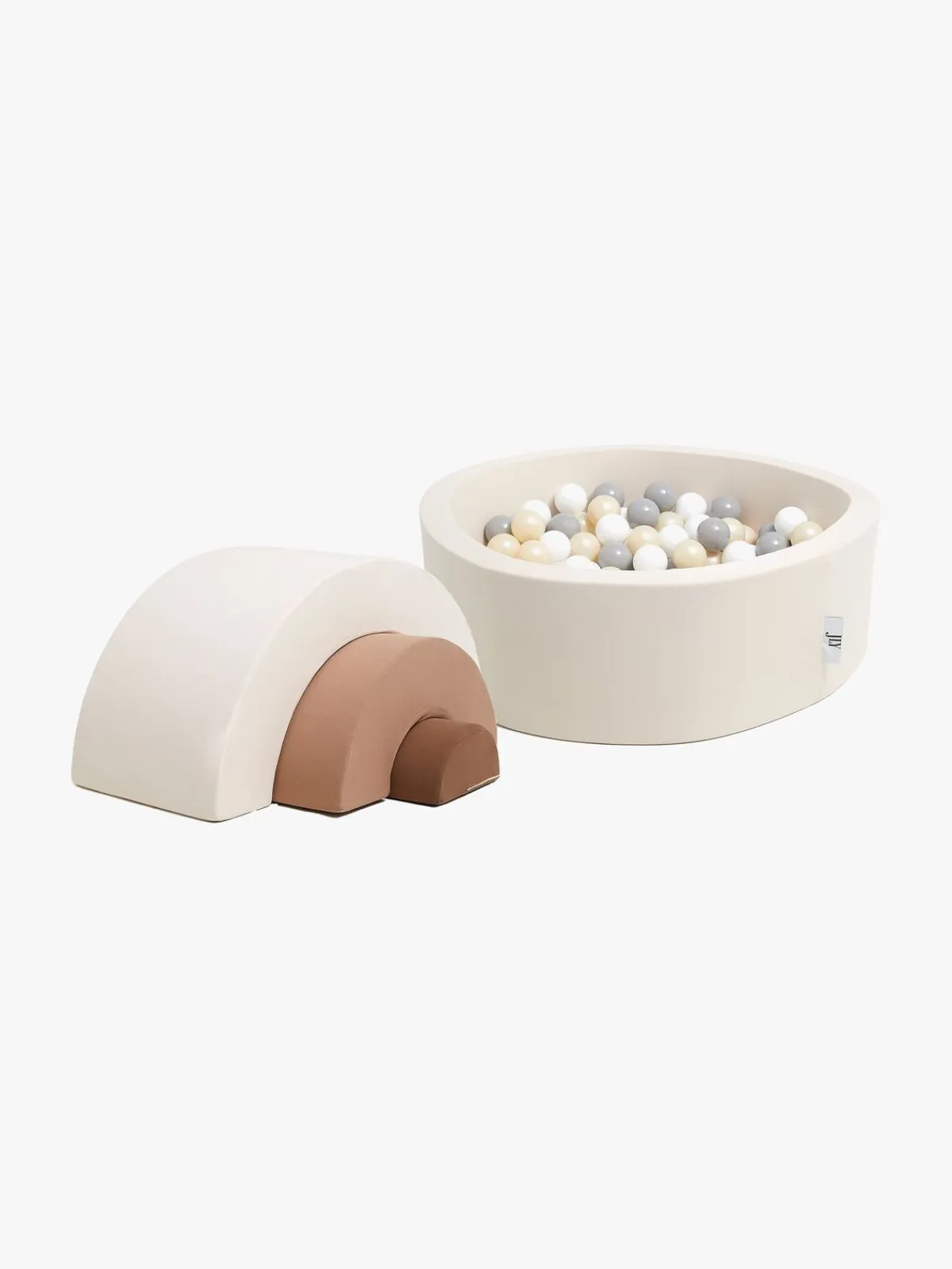 JLY Boldbassiner-Boldbassin & Regnbue, Beige