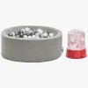 JLY Boldbassin og Peter Plys Projektor, Grey/Rose