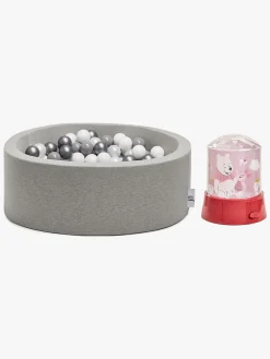 JLY Boldbassin og Peter Plys Projektor, Grey/Rose