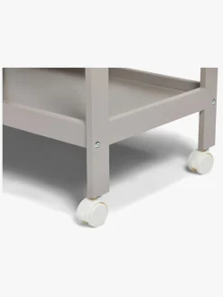 JLY Dream Puslebord med Badebalje, Warm Grey