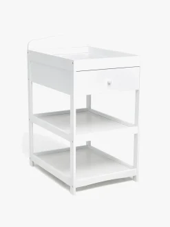 Børn JLY ELLA Dropside Tremmeseng & Dream Lux Puslebord, Hvid