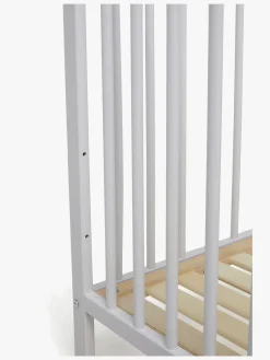 Børnesenge & Tilbehør|JLY HEAVEN Tremmeseng SIGNE 60x120, Lysegrå Grå