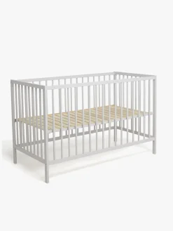 Børnesenge & Tilbehør|JLY HEAVEN Tremmeseng SIGNE 60x120, Lysegrå Grå