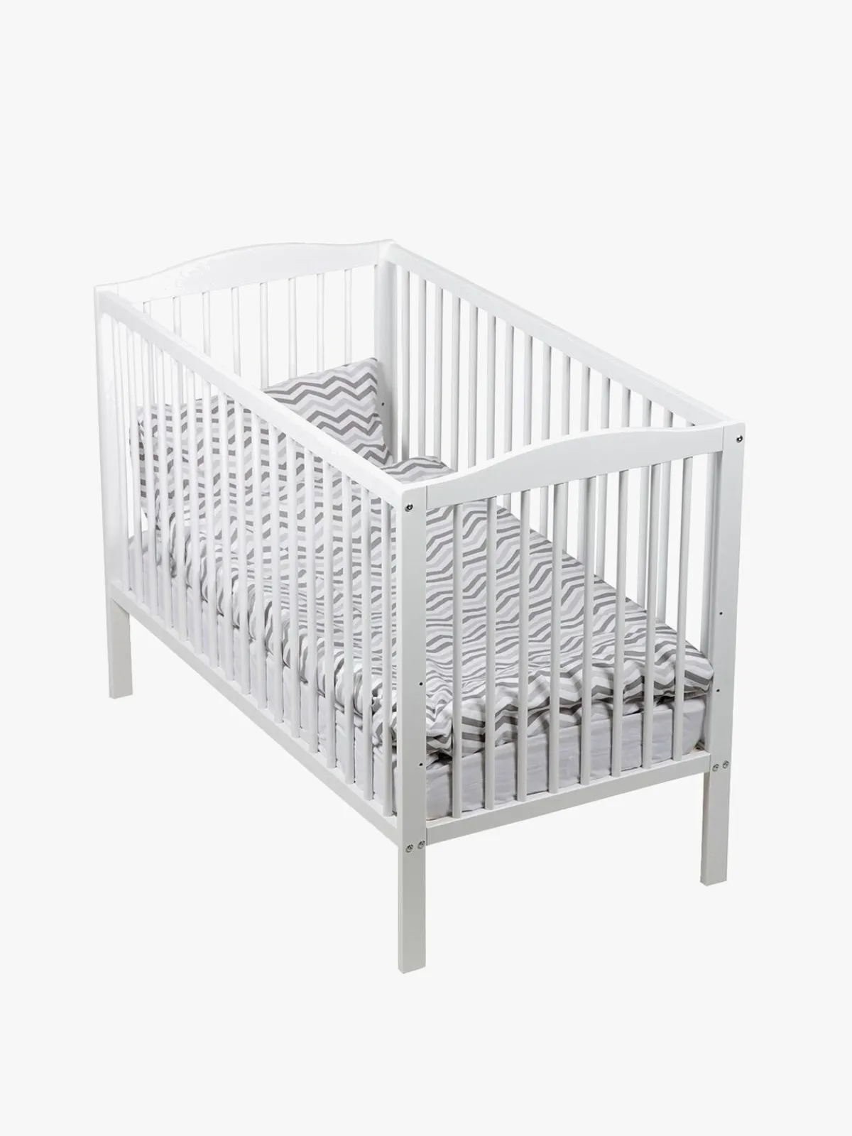Børn JLY Børnesenge & Tilbehør-MAJA Dream Tremmeseng m. BabyMatex Softi Madras 60x120, Hvid