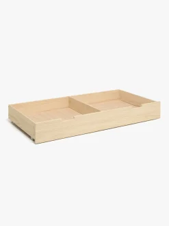 Børnesenge & Tilbehør|JLY Sengeskuffe ISA, Wooden Beige