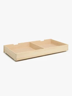Børnesenge & Tilbehør|JLY Sengeskuffe ISA, Wooden Beige