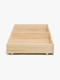 Børnesenge & Tilbehør|JLY Sengeskuffe ISA, Wooden Beige