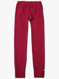 Børn Joha Leggings, Fuchsia Melange