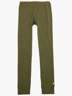 Børn Joha Leggings, Moss Melange