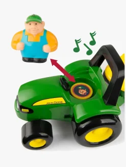JohnDeere Legetøjsbiler & -Fartøjer-John Deere Dyr Lyde Traktor med Bondegårdsdyr