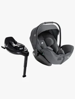 Autostole 0-13 Kg|Joie i-Level Pro Autostol Baby inkl. Base, Ebony
