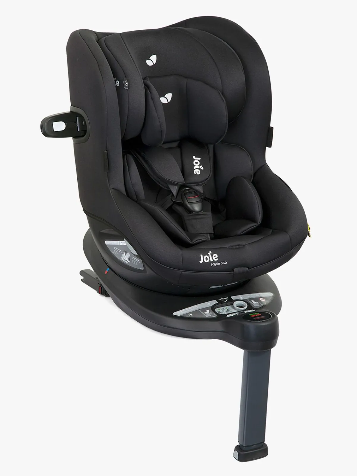 Autostole 9-36 Kg|Joie i-Spin 360 Autostol, Coal Grå