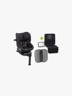 Autostolspakker|Joie i-Spin 360 Autostol Inkl. Beemoo Tilbehørspakke, Coal