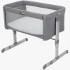 Børn Joie Roomie Bedside Crib, Gray Flannel