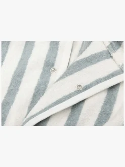 Børn Jollein Badekåbe 1-2 År, Stripe Sea Green