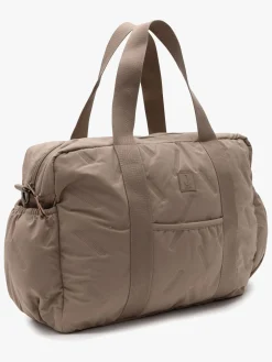 Jollein Pusletasker-Embossed Lily Pusletaske, Milky Coffee